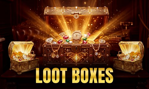 Lootboxes game at Gold365